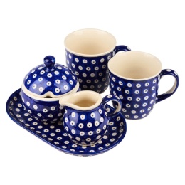 Zestaw Kawowy Kubek wzór K1 (Keramos)